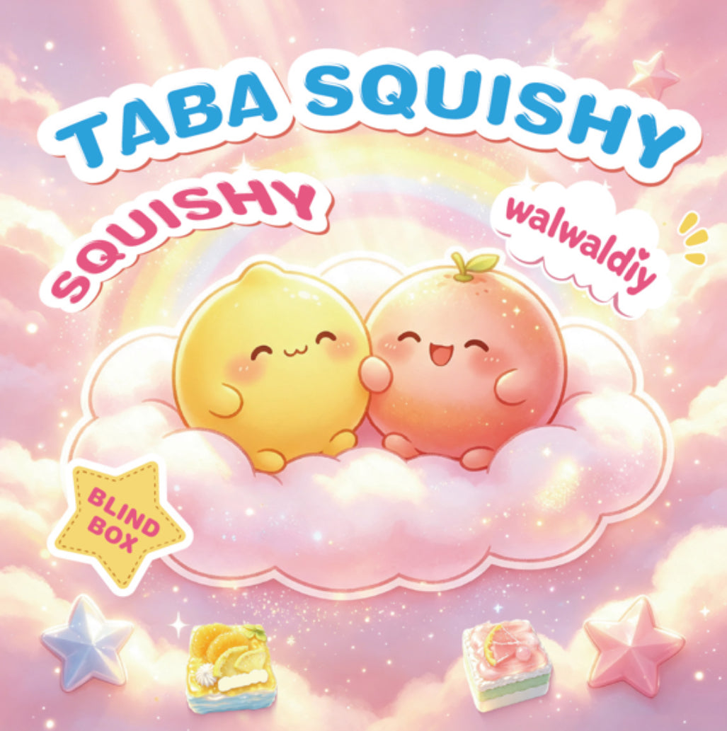 【WALWALDIY】Cube Cake Series-Squishy Toy Bilnd Box